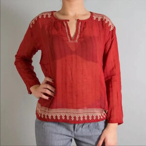 House of Harlow 1960 Hansel Mesh Blouse